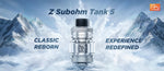 Geekvape Z Sub Ohm Tank 5 Tank 5.5ml (29mm) – Glossy Black - Z Subohm Tank 5
