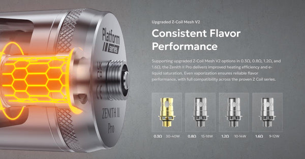 Innokin Zenith II Pro Tank Atomizer 4.5ml – Innokin Zenith II Pro Tank Atomizer 4.5ml
